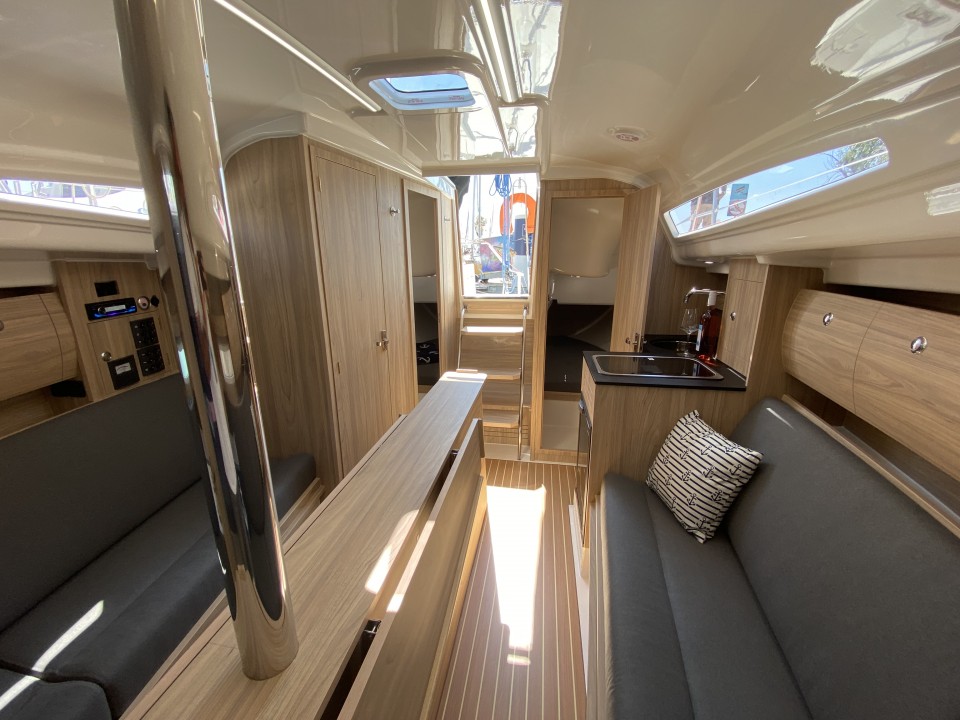 Jacht "Andiamo" - wnętrze